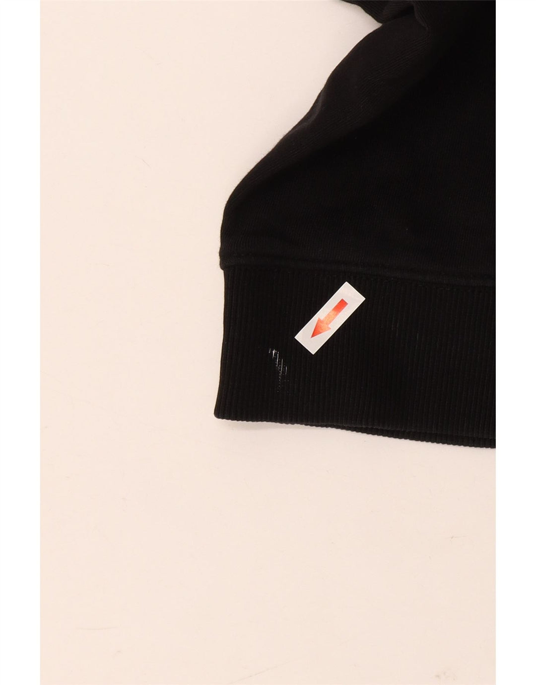 Felpa con cappuccio grafica da uomo Vans, cotone medio nero