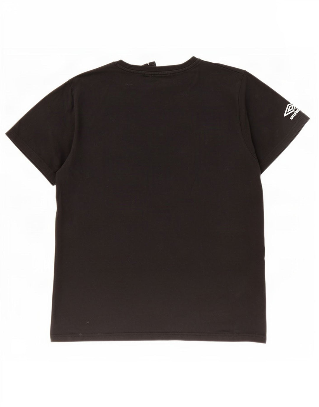 T-shirt grafica da uomo Umbro Top grande in cotone nero