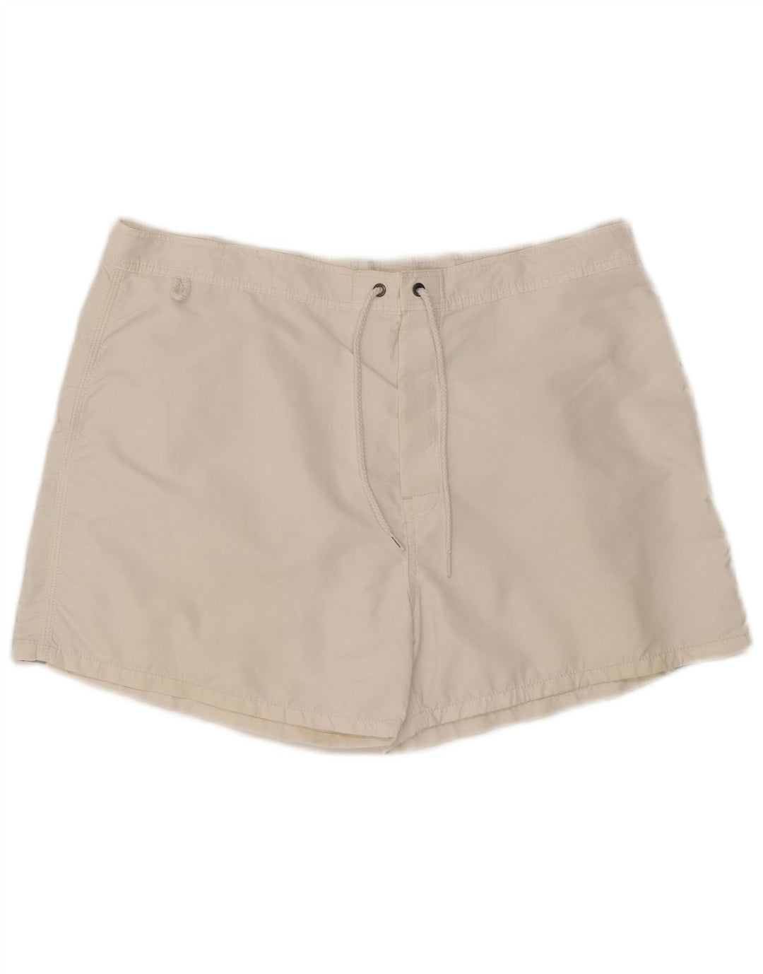 Pantaloncini da bagno da uomo Sundek grandi bianchi
