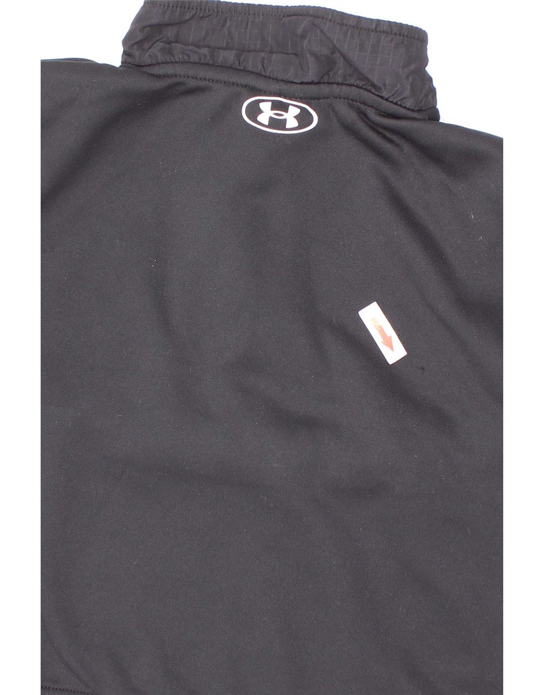 Felpa Under Armour da bambino con grafica con zip e collo, 2-3 anni, nera