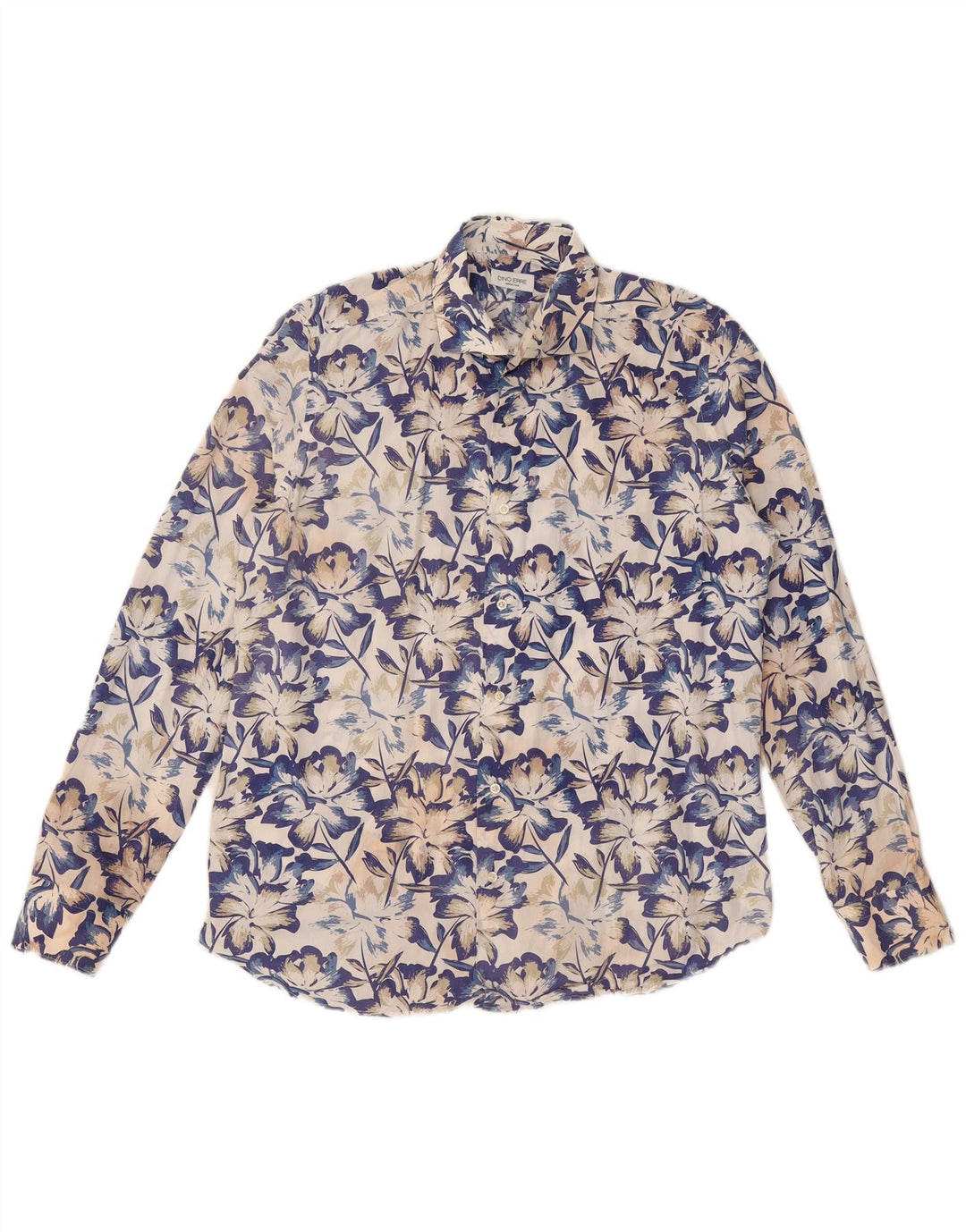 Camicia da uomo Dino Erre taglia 42 grande floreale multicolore