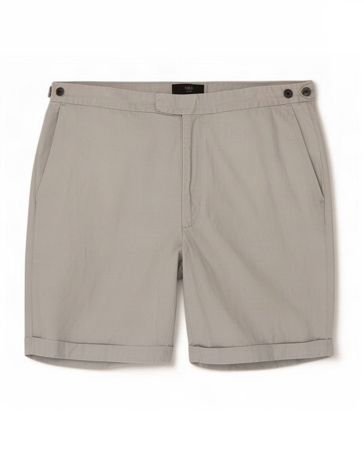 Pantaloncini chino da uomo Marks & Spencer XL W38 Lyocell blu