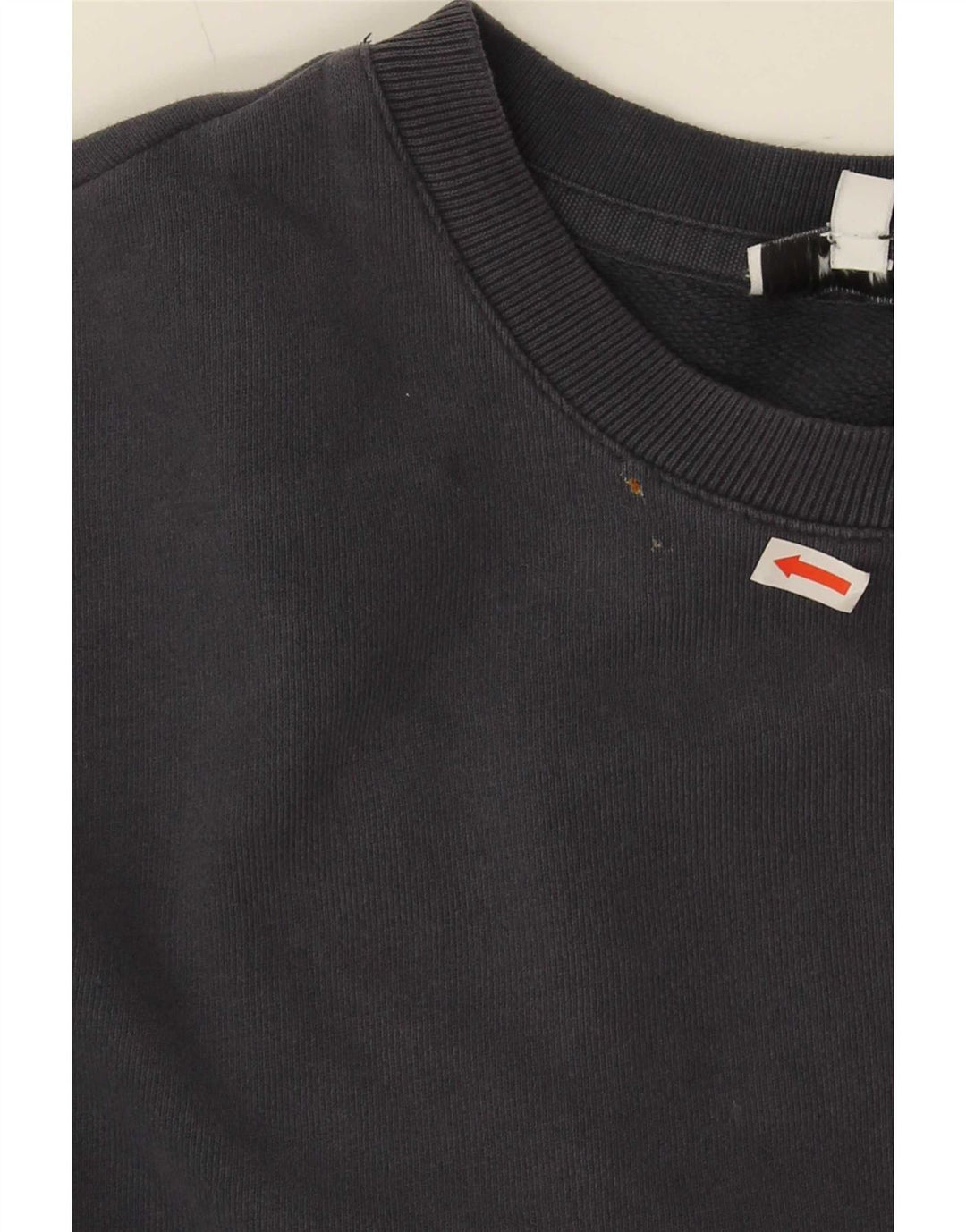 Felpa da uomo Reiss in cotone medio blu navy