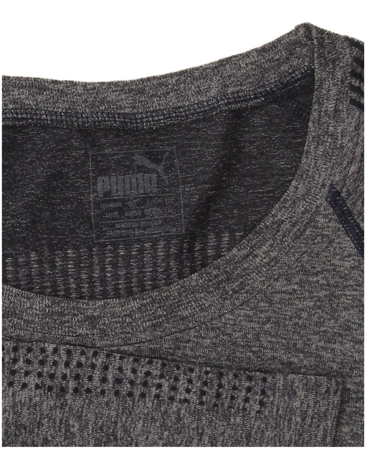 T-shirt PUMA da uomo Top medio blu navy