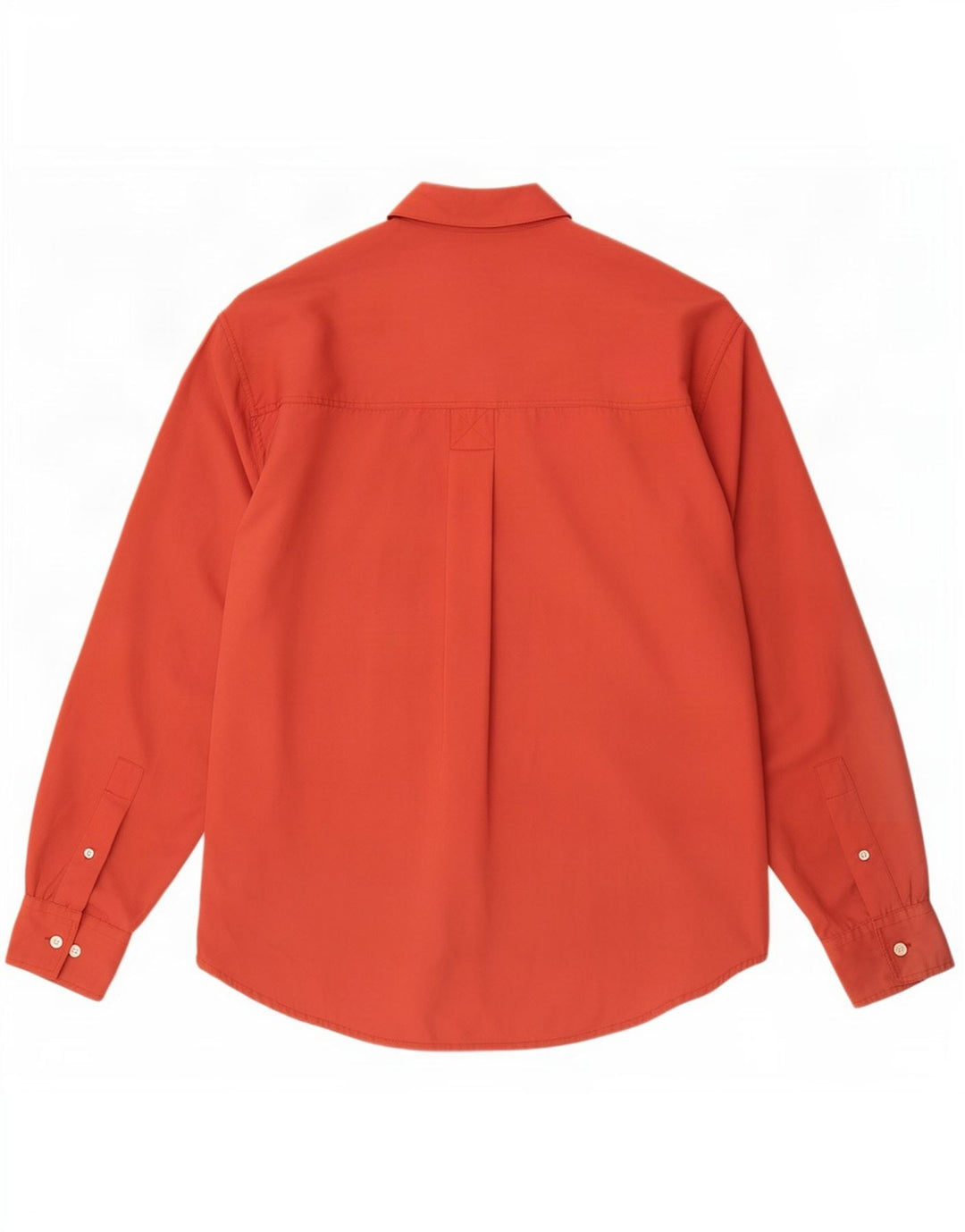 Camicia western da uomo Wrangler in poliestere rosso medio