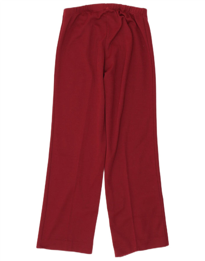 Tuta intera vintage da donna EU 40 Borgogna media color block retrò