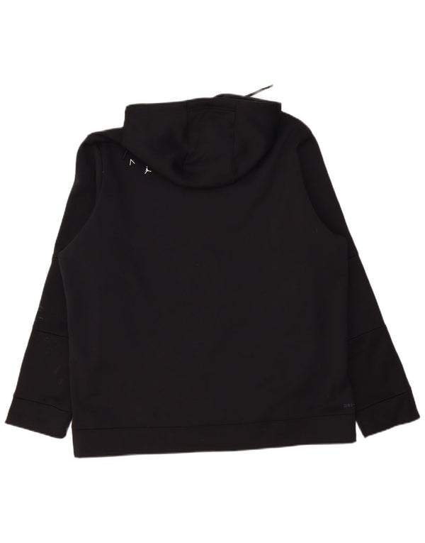 Felpa con cappuccio Jordan Graphic Standard Fit da uomo 2XL poliestere nero