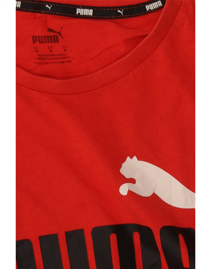 Maglietta grafica da uomo Puma Top rossa media