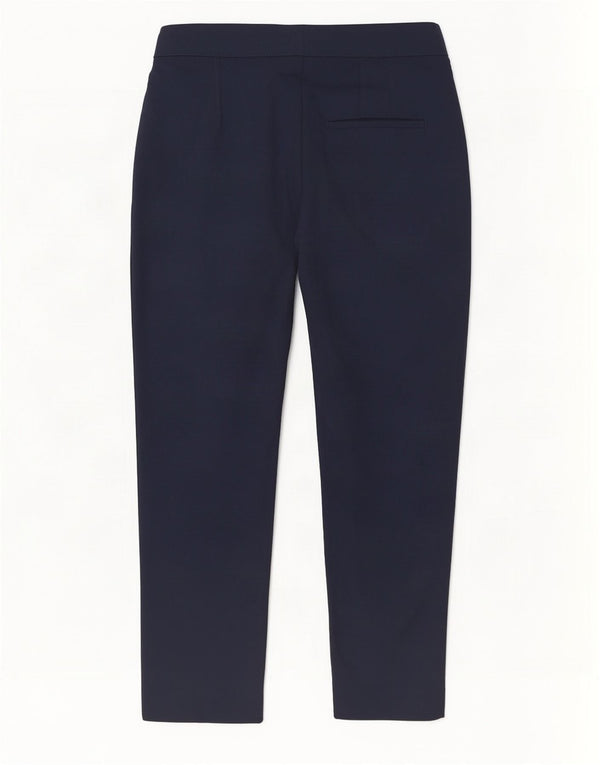 Pantaloni chino affusolati da donna Massimo Dutti EU 38 Small W28 L27 Blu navy