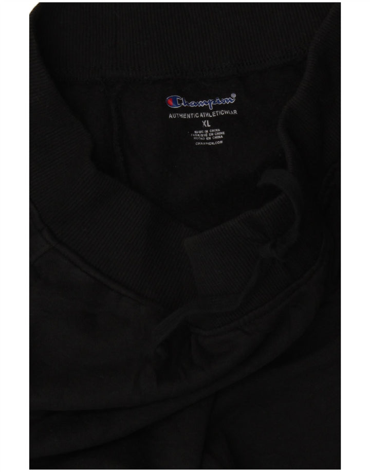 CHAMPION Pantaloni da tuta con grafica da ragazzo Joggers 13-14 anni XL Nero