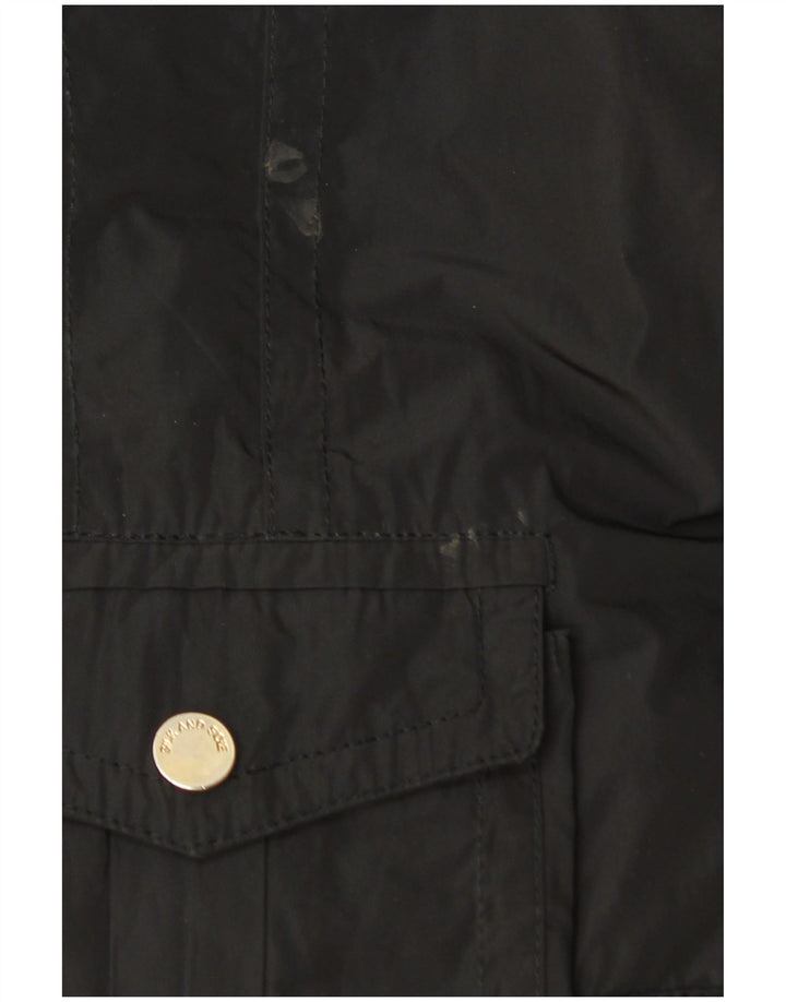 Piumino con cappuccio da donna Silk and Soie IT 44 Medium Nero Poliammide