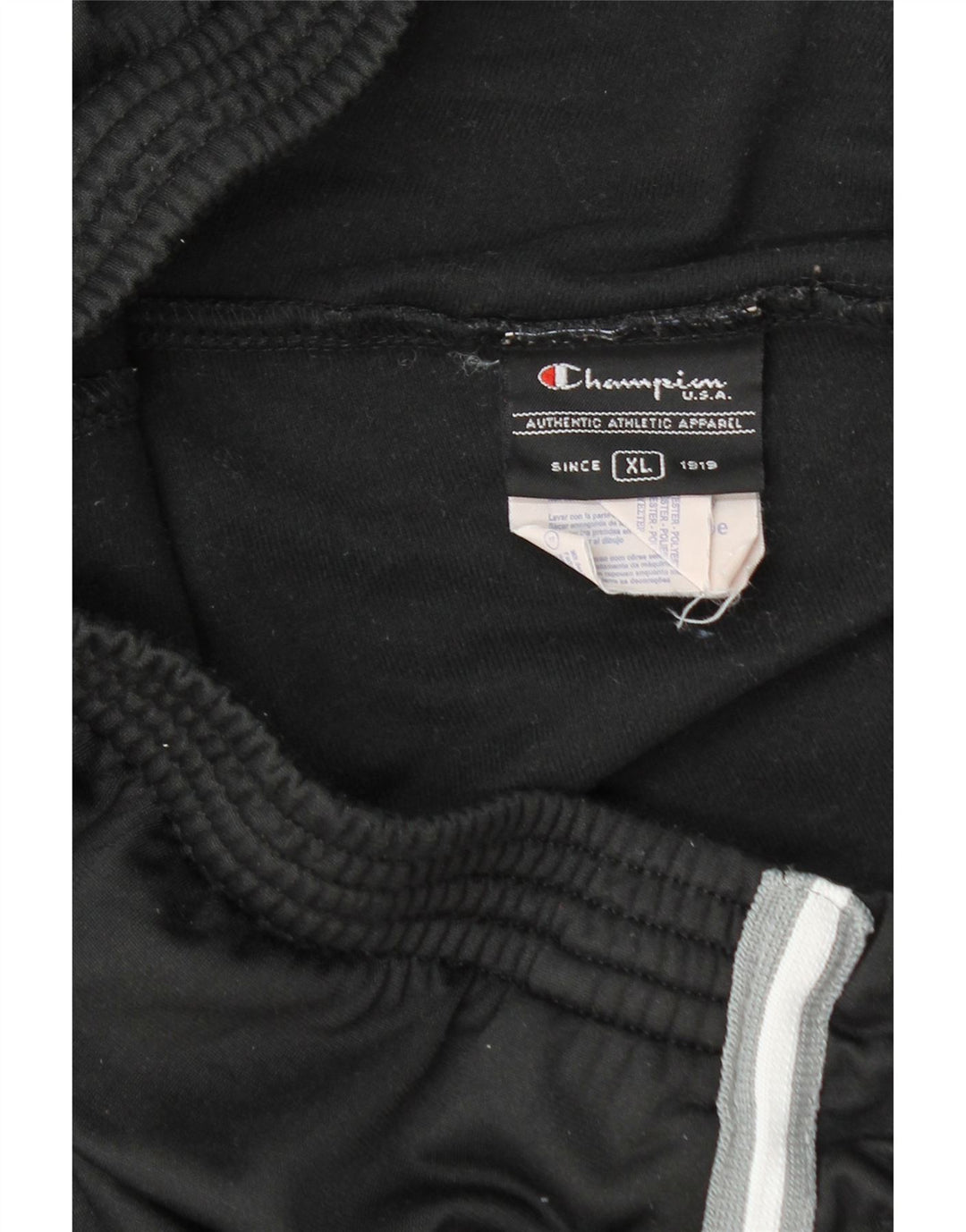 Pantaloni da tuta da uomo Champion XL Poliestere nero