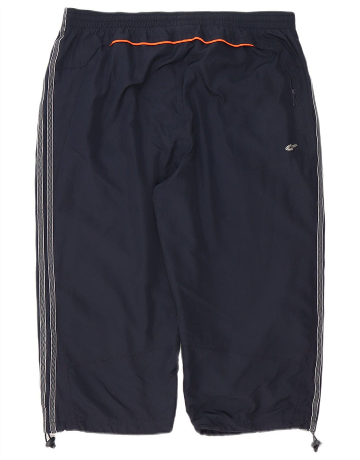 Pantaloni da tuta ADIDAS Climacool Capri grandi in poliestere blu navy