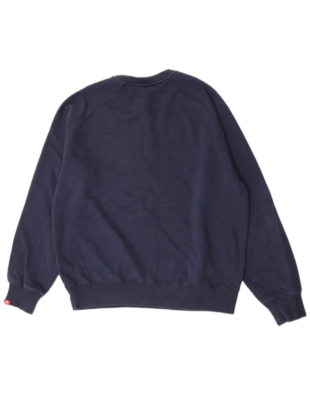 Felpa da uomo Nike Maglione grande in cotone blu navy