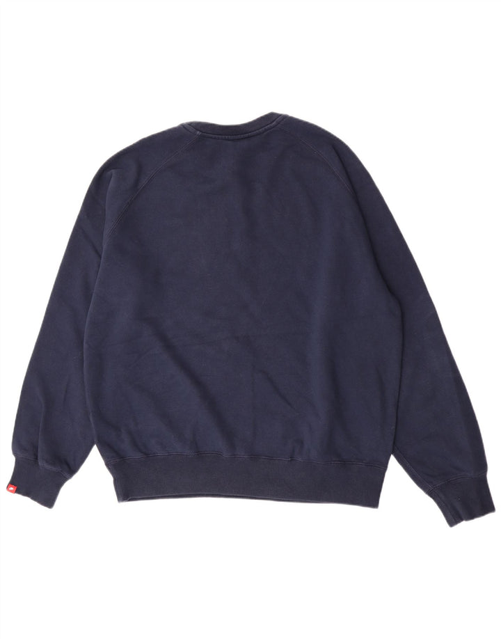 Felpa da uomo Nike Maglione grande in cotone blu navy