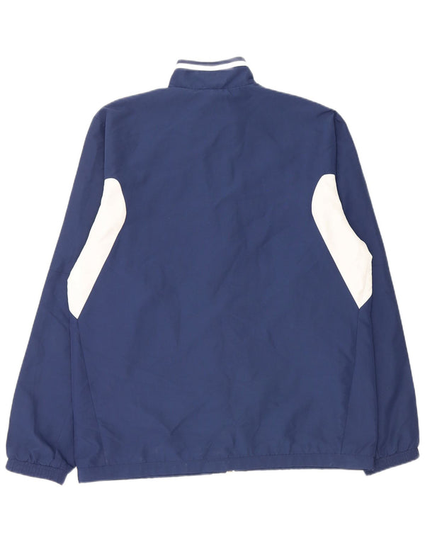 Giacca da tuta da uomo Adidas UK 40/42 Medium Blu Navy Colourblock