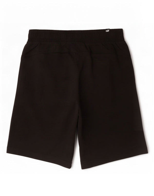 Pantaloncini sportivi da uomo Puma medio cotone nero
