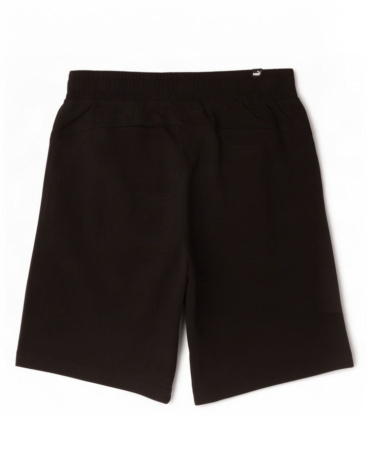 Pantaloncini sportivi da uomo Puma medio cotone nero