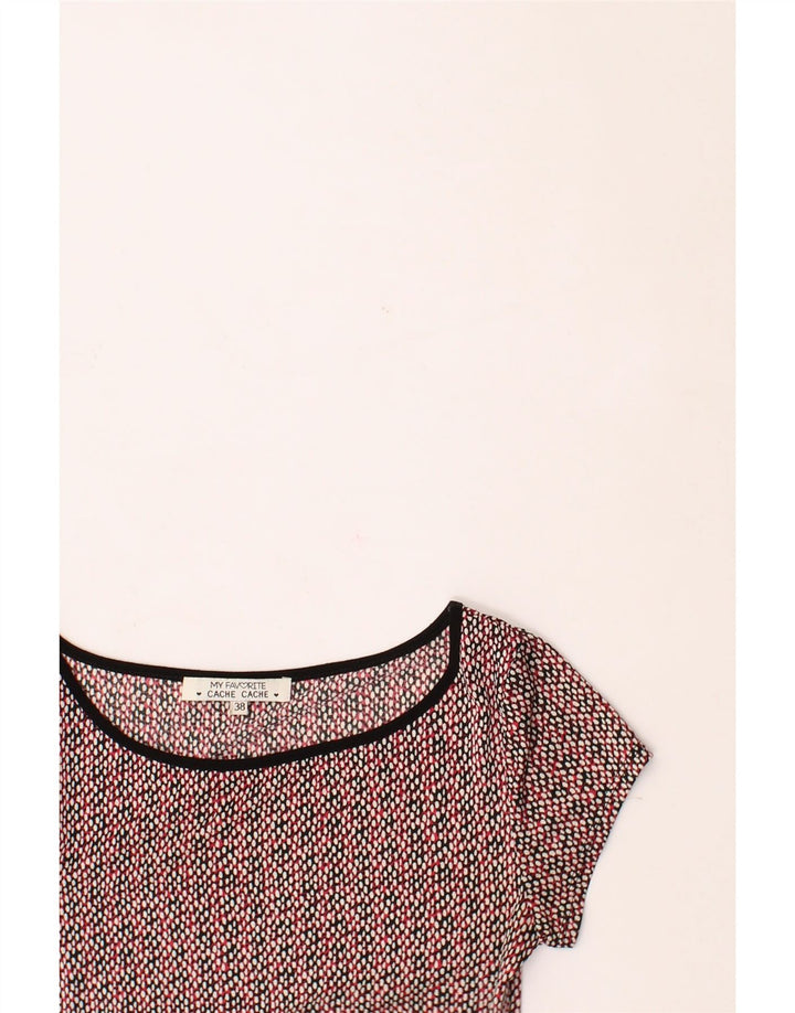 CACHE Womens Sheath Dress IT 38 XS Red Spotted Vintage Cache and Second-Hand Cache from Messina Hembry 