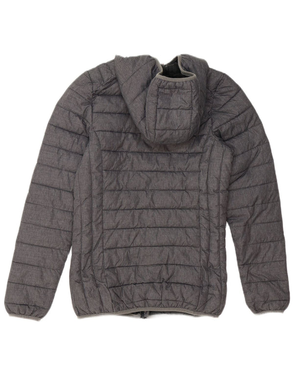 Giacca imbottita con cappuccio da donna Ellesse UK 6 XS poliestere grigio