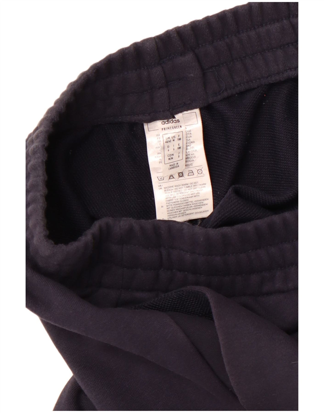 Pantaloni da tuta da uomo ADIDAS Joggers UK 40/42 Medio cotone blu navy