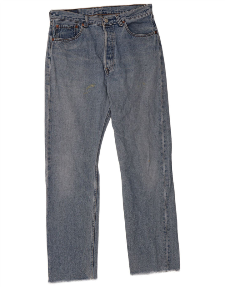 Levi's Uomo 501 Jeans dritti W33 L30 Cotone Blu