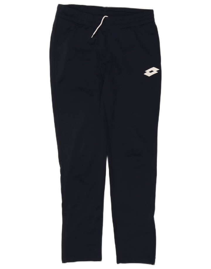 Pantaloni da tuta da uomo LOTTO piccoli in poliestere blu navy