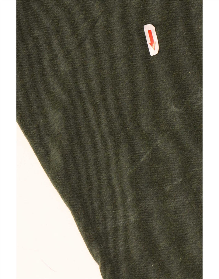 Polo da uomo Gant grande in cotone verde