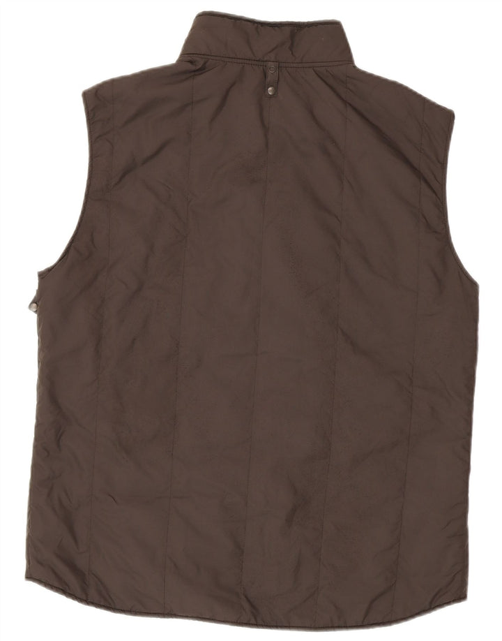 Gilet imbottito da uomo Massimo Dutti EU 52 Large Grigio Poliestere