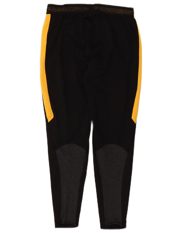 Pantaloni da tuta Nike Dri Fit da uomo, piccoli, in poliestere color block nero