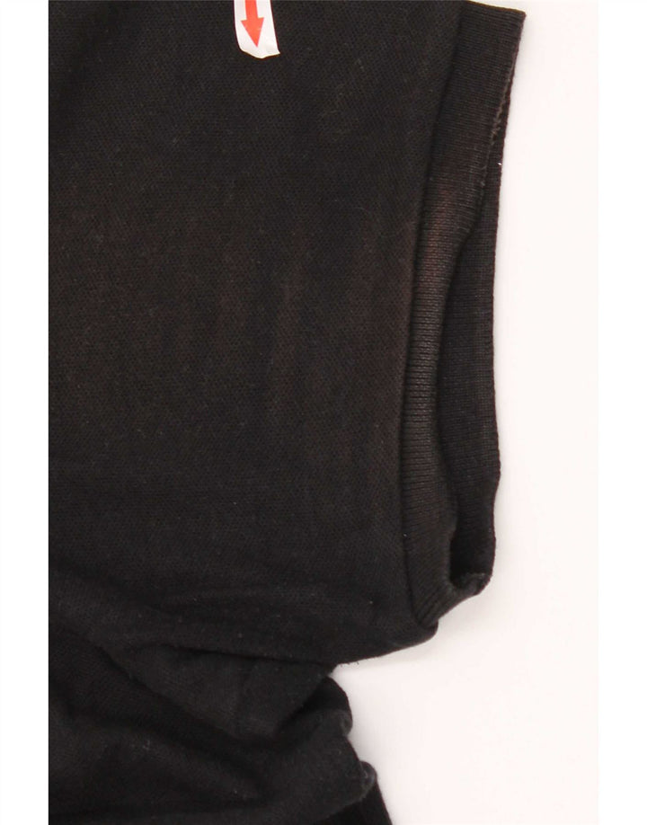 Polo Fila da uomo a maniche corte vestibilità regolare XL nera