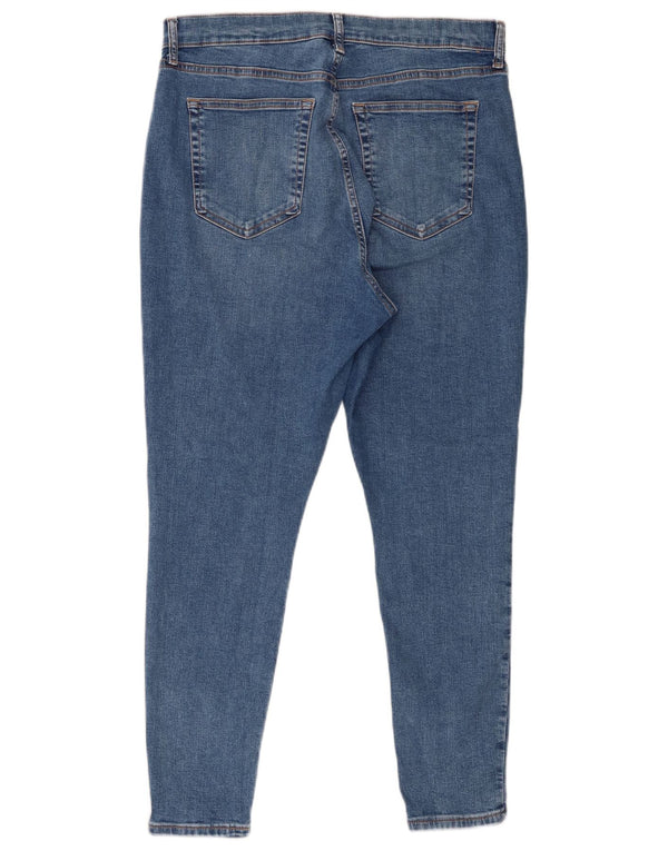 Topshop Jeans skinny Jamie da donna UK 16 Large W30 L26 Cotone blu