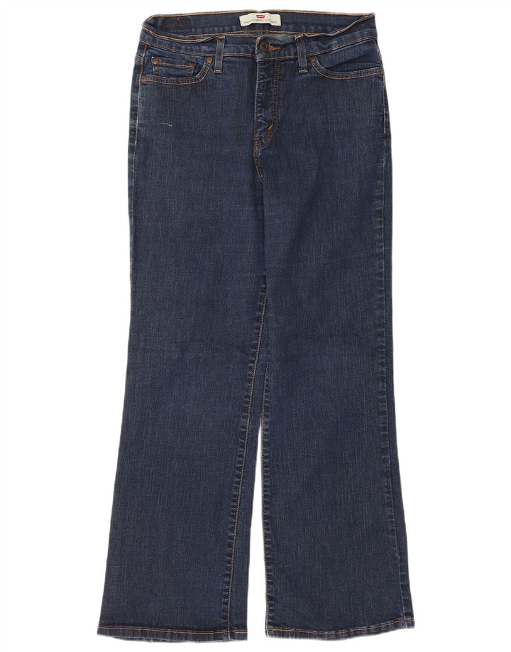 Levi's Donna 512 Jeans Bootcut Perfettamente Dimagranti W31 L30 Cotone Blu