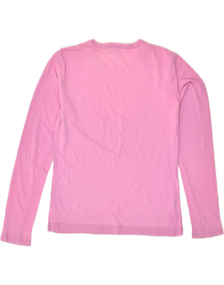 ARENA Girls Top Long Sleeve 15-16 Years Pink Cotton | Vintage Arena | Thrift | Second-Hand Arena | Used Clothing | Messina Hembry 