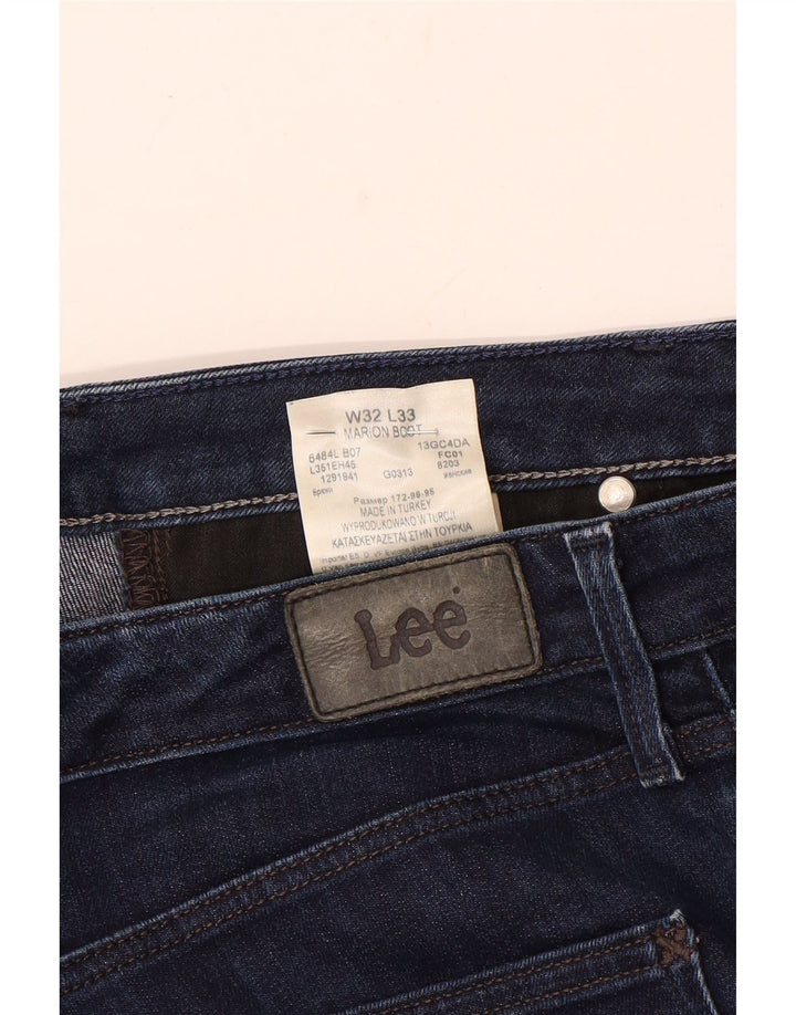 Jeans Lee Marion Bootcut da donna W32 L27 cotone blu navy