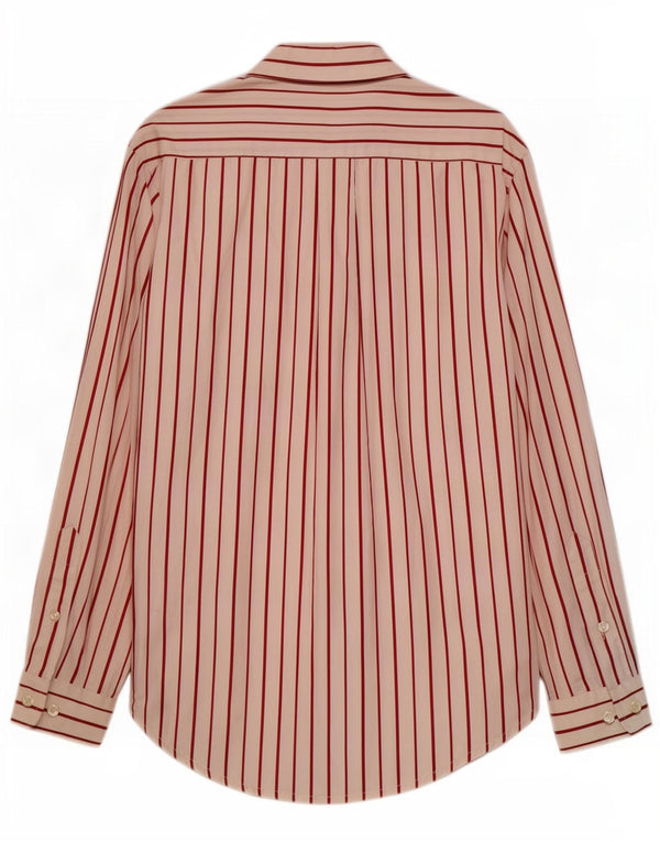 Camicia da uomo Murphy & Nye grande cotone gessato bianco sporco