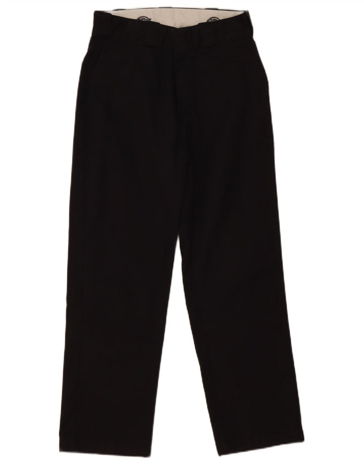 Pantaloni chino dritti da donna Dickies W26 L26 poliestere nero