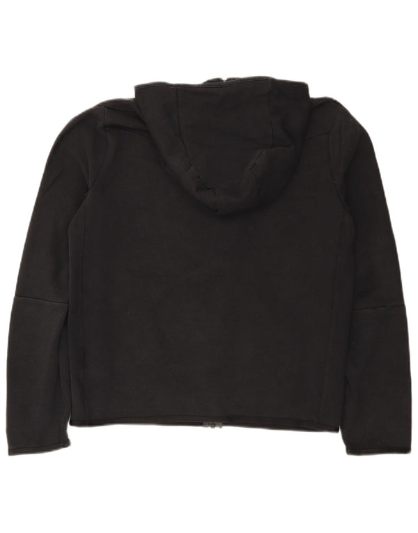 Felpa con cappuccio e zip Nike da ragazzo 13-14 anni XL in cotone nero