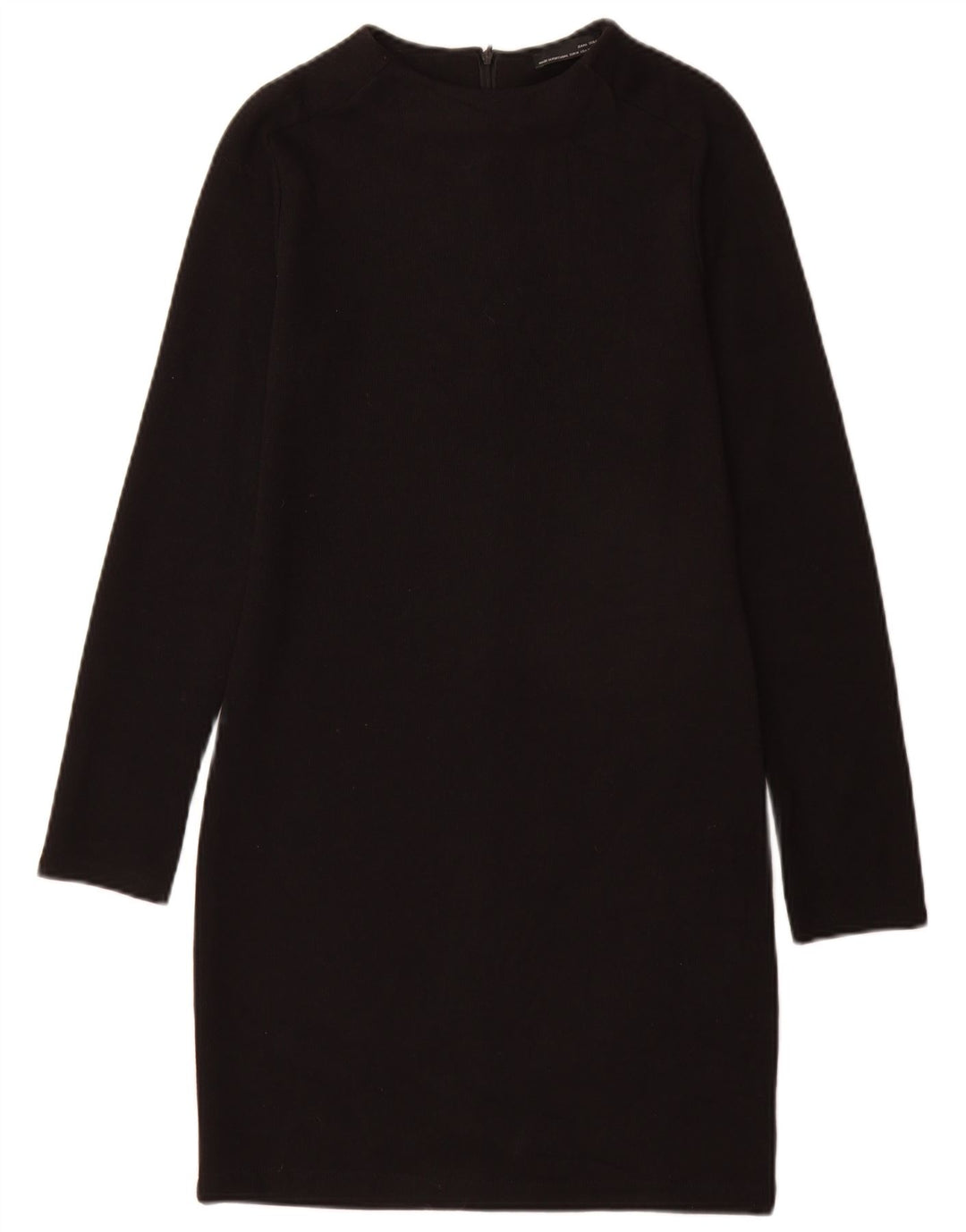 Abito maglione Zara da donna UK 12 cotone nero medio