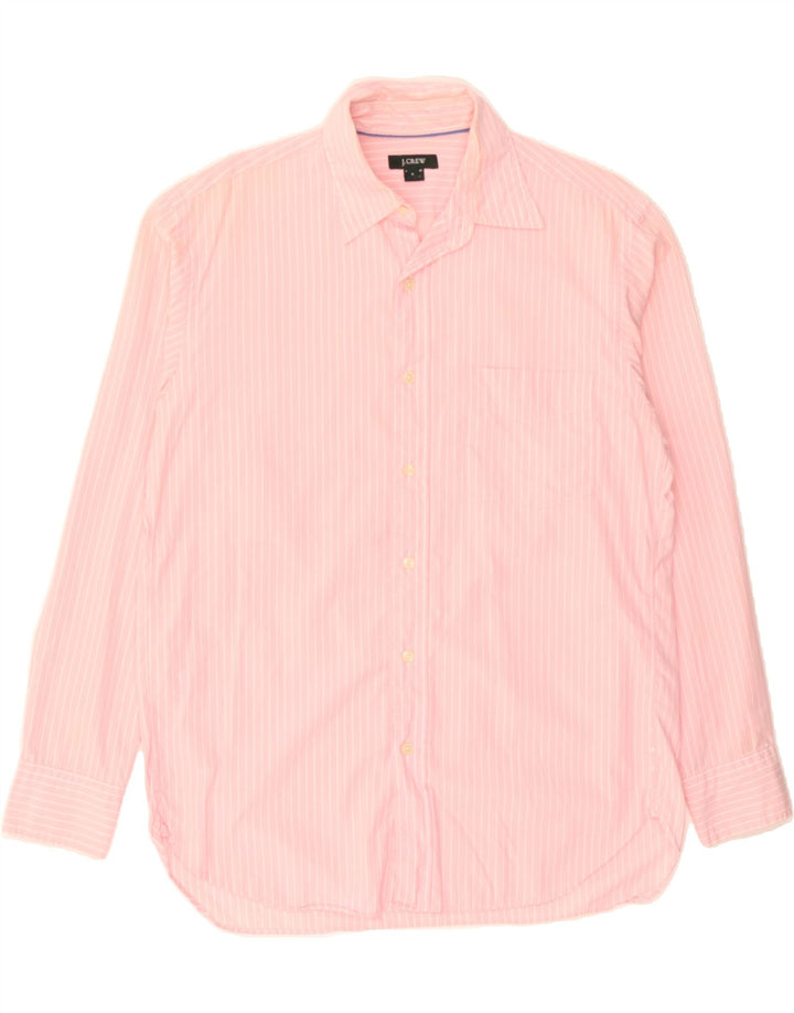 J. CREW Mens Shirt Small Pink Striped Cotton Vintage J. Crew and Second-Hand J. Crew from Messina Hembry 