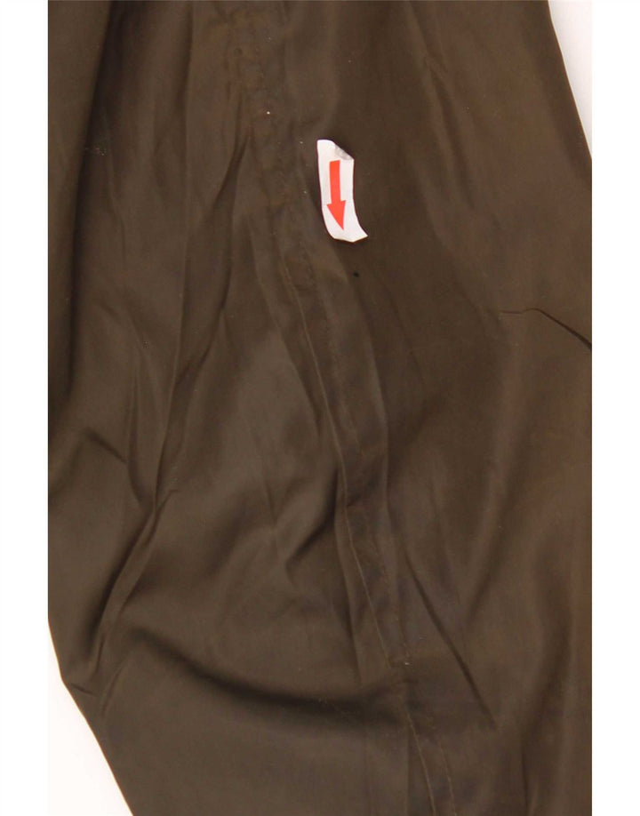Giubbotto bomber da uomo Zara UK 40 Large Poliestere color block kaki