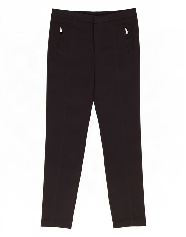 Zara Womens Slim Chino Trousers Medium W28 L28 Navy Blue Cotton