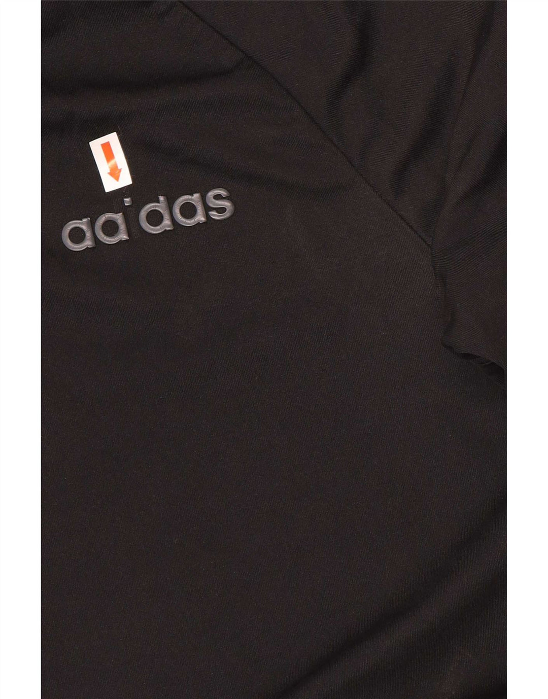 T-shirt da uomo Adidas Top Small nera in poliestere