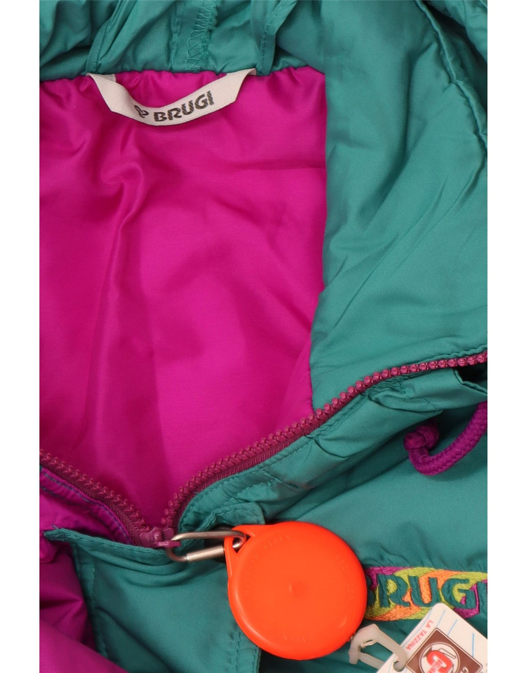 Tuta da sci da donna Brugi IT 44 Verde medio Colourblock in poliammide
