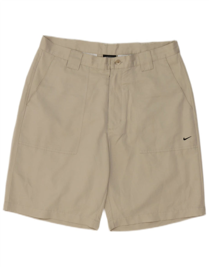 Pantaloncini chino da uomo Nike W34 Large Beige Poliestere