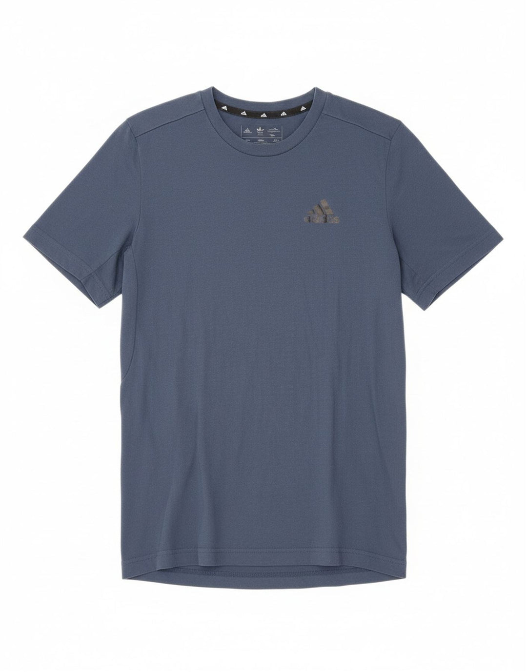 ADIDAS Mens Aeroready T-Shirt Top Small Navy Blue Polyester