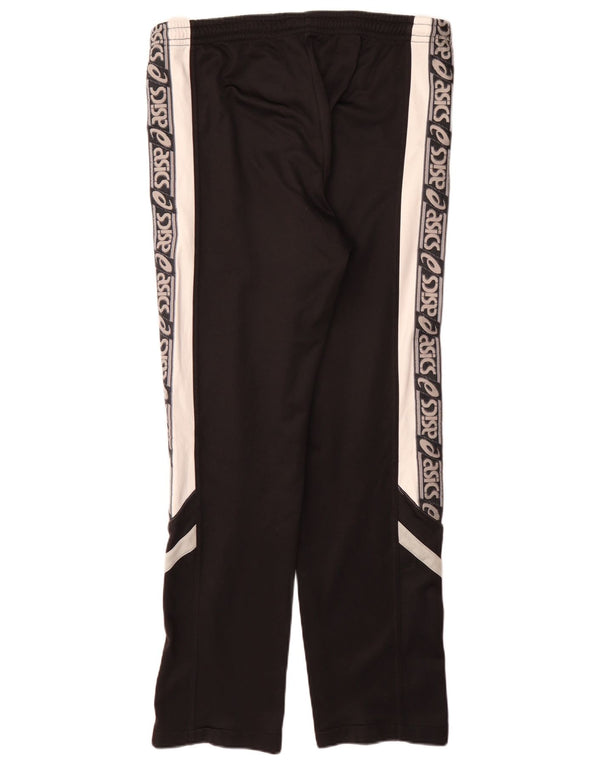 Pantaloni da tuta con grafica Asics da uomo XL Nero Colourblock