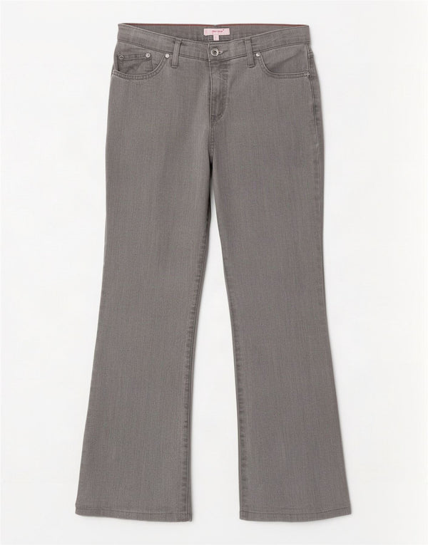 Jeans Marks & Spencer Per Una Bootcut da donna UK 14 Medio W34 L28 Grigio