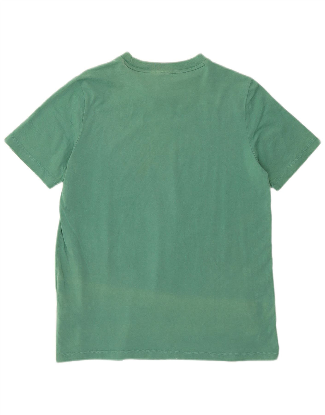 T-shirt grafica da donna ADIDAS Top UK 16 grande cotone verde