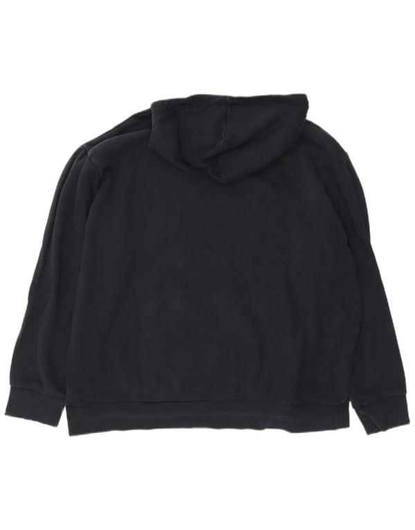 Maglione con cappuccio da uomo New Balance 2XL in cotone nero